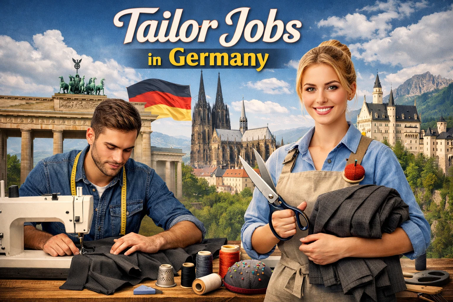 Tailor Jobs in Germany 2026 – Apply Online for Latest Garment & Sewing Vacancies